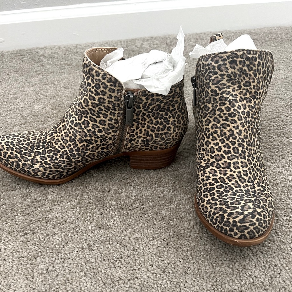 Lucky Brand Basel Bootie Cheetah Print